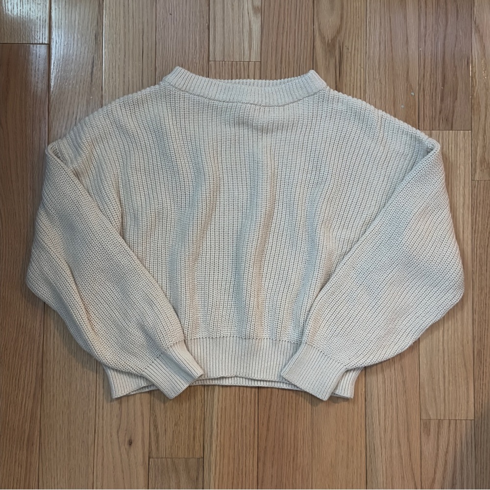 Brandy Melville Cream Sweater